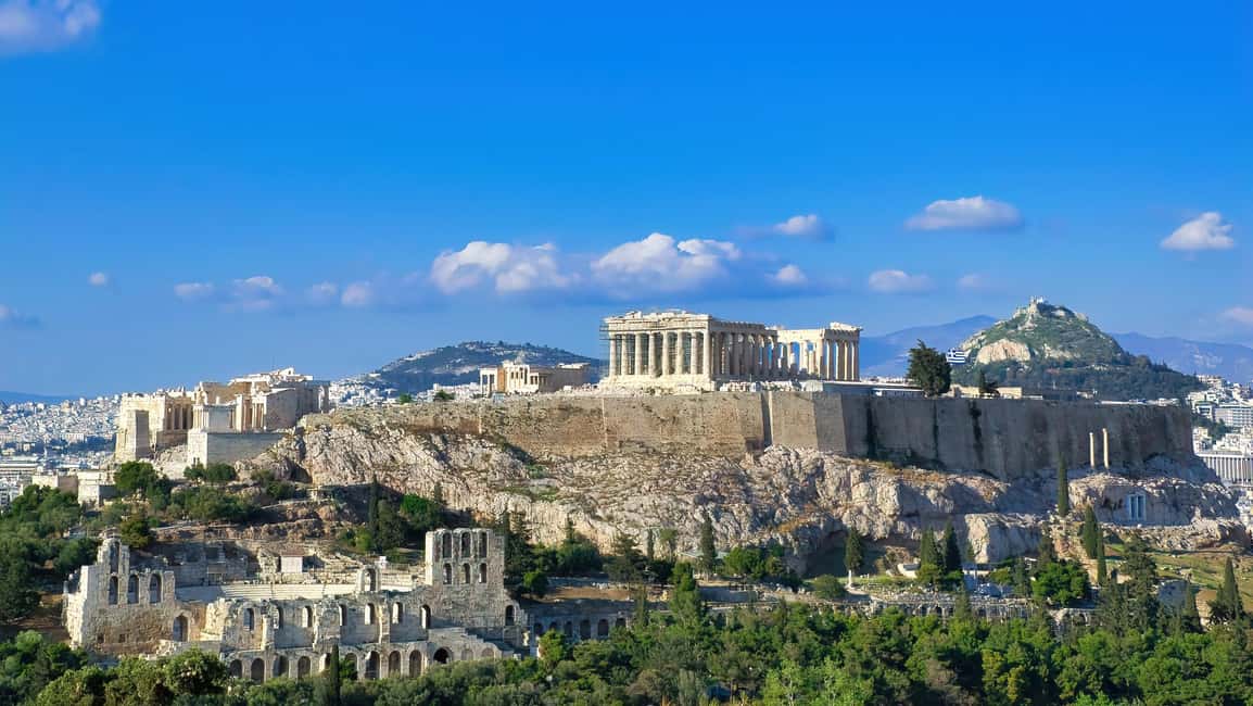 Acropolis: 3D representations & audiovisual self-guided tour - Getting to the Acropolis and starting your self-guided route