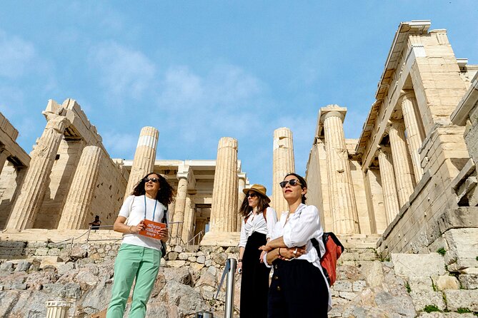 Acropolis of Athens and Acropolis Museum Tour - Stairs, heat, rain, and slippery marble: practical advice that actually helps