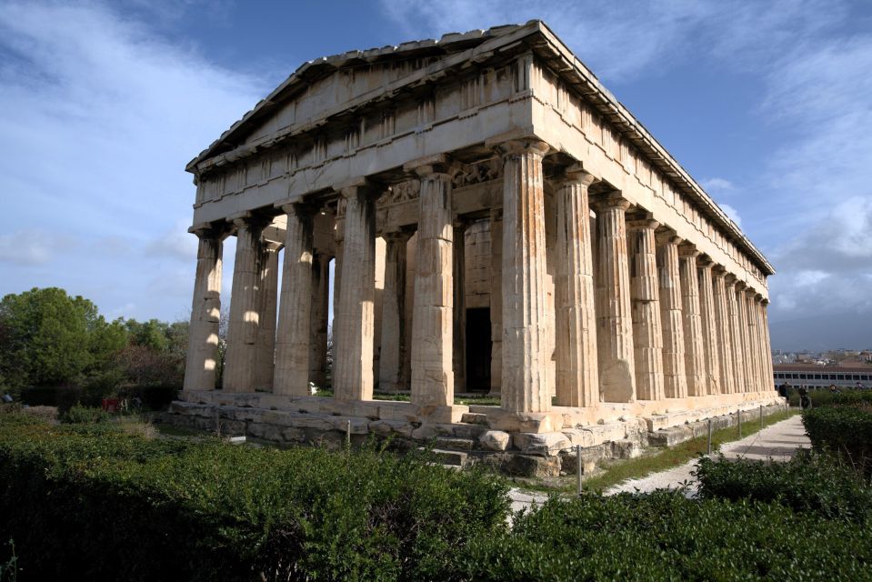 Ancient Agora: Audiovisual self-guided tour with 3D models - Temple of Hephaistos: your best preserved landmark moment