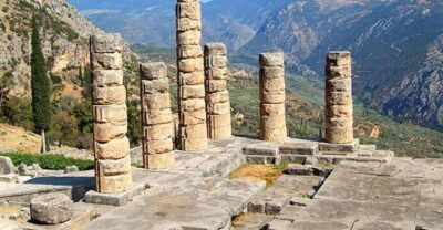 Ancient Delphi Full-Day Tour from Athens - Getting picked up in Athens and riding past Thebes, Levadia, and up toward Parnassus
