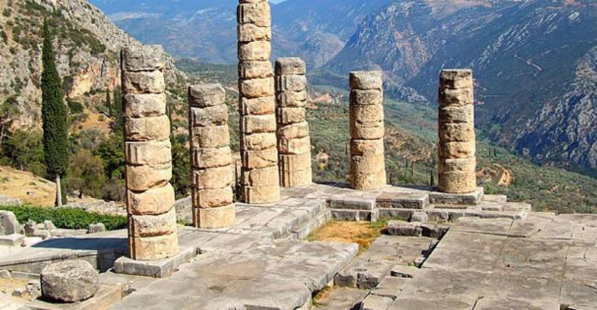 Ancient Delphi Full-Day Tour from Athens - Getting picked up in Athens and riding past Thebes, Levadia, and up toward Parnassus