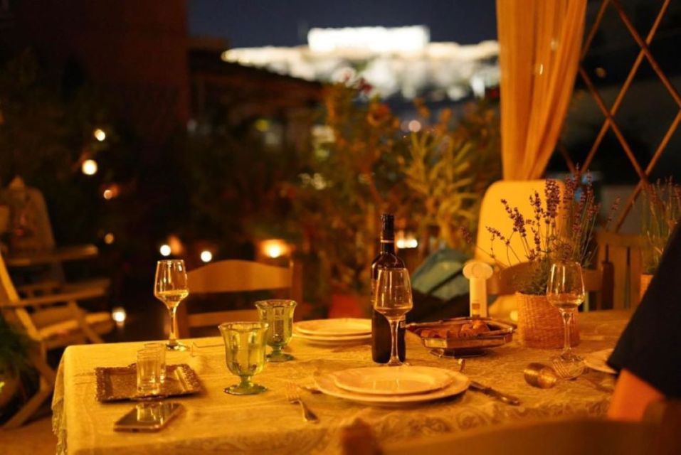Athens: 7-Course Dinner and Wine Pairing with Acropolis View - How to Find Miaouli Street and the Fifth Floor