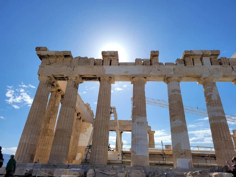 Athens: Acropolis and Parthenon Guided Walking Tour - Theater of Dionysus: where you start hearing Athens think