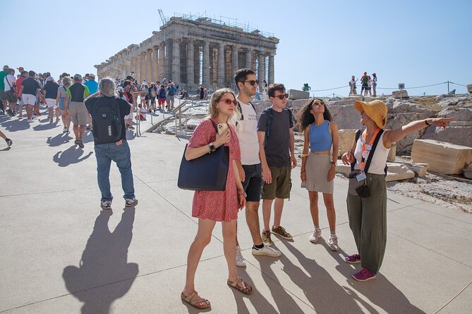 Athens Acropolis and Parthenon Walking Tour - Where you start on foot: meeting near the Acropolis base