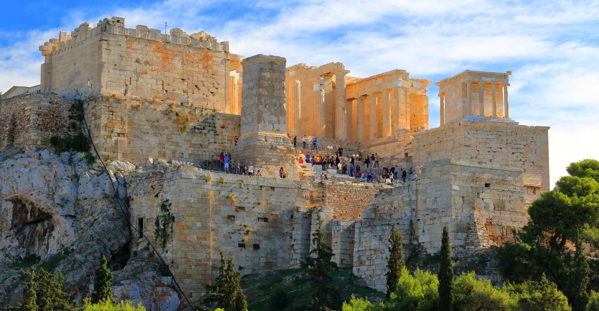 Athens: Acropolis Guided Walking Tour without Entry Ticket - Propylaea and Parthenon: getting your bearings on the main axis