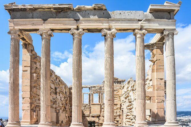 Athens: Acropolis, Parthenon Guided Walking Tour - Propylaea Gate and Temple of Athena Nike: The View Part