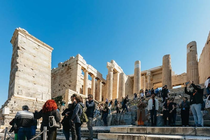 Athens: Acropolis Sunset Tour with Optional Fast-Track Entry - What to Wear, Bring, and Expect on Uphill Stone