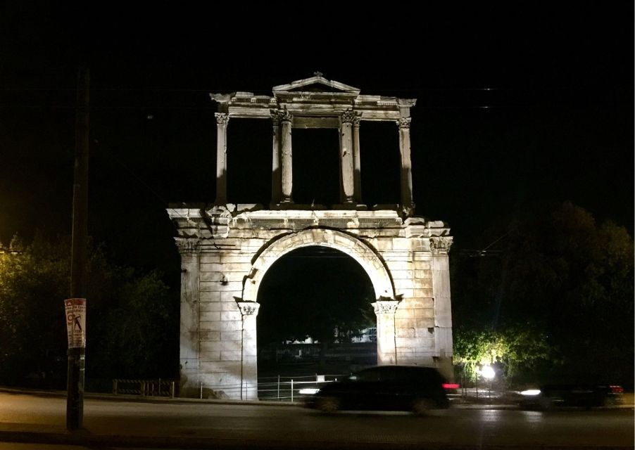 Athens: Acropolis Visit and City Night Tour - Parthenon complex highlights: Parthenon, Propylaea, Caryatids, and Temple of Athena Nike