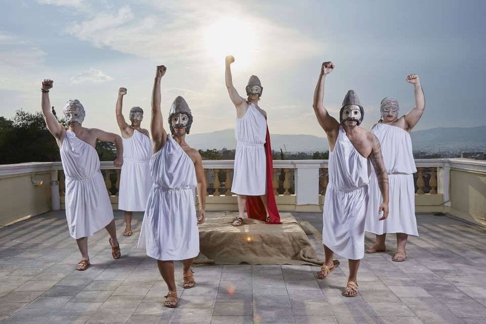 Athens: Ancient Greek Theater Performance - The story setup: knocked out, then dropped into 5th-century Athens