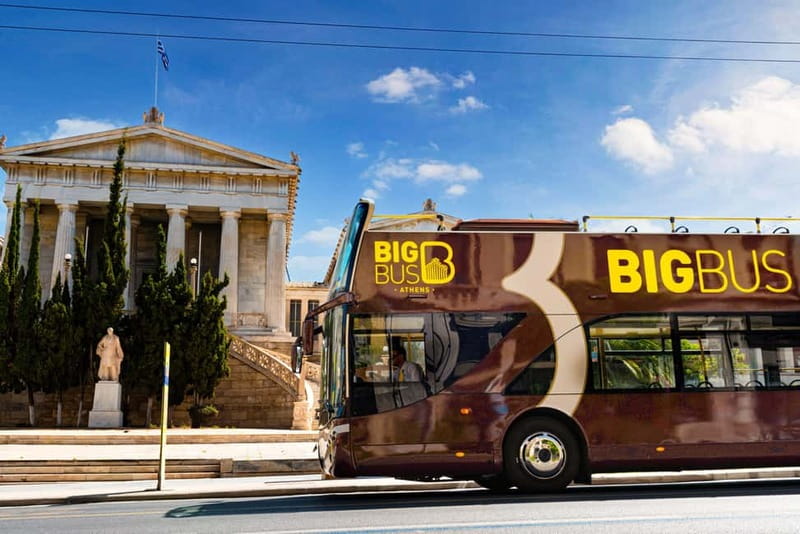 Athens: Big Bus Hop-on, Hop-off Tour by Open-Top Bus - Key things to know before you ride