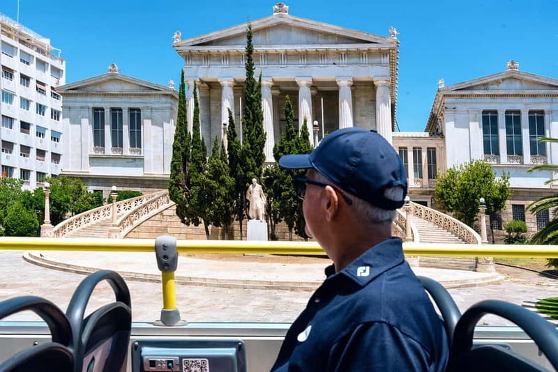 Athens: Big Bus Hop-on, Hop-off Tour by Open-Top Bus - Piraeus Purple Route: cruise-ship friendly, with a sea-and-culture mix