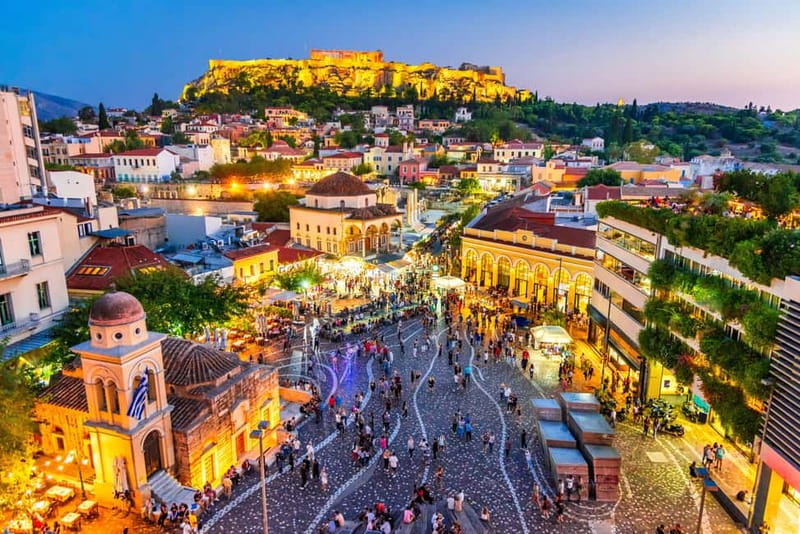 Athens: Big Bus Panoramic Night Tour by Open-Top Bus - What You’ll See as You Roll Through Central Athens