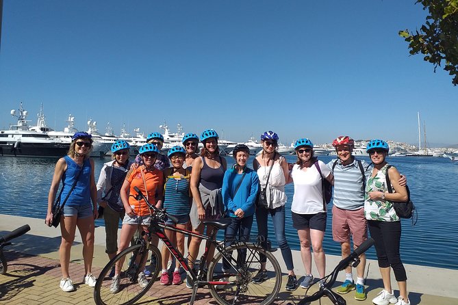 Athens City and Sea bike tour - Ancient Agora sights without entering: Hephaestus, the Stoa, and that church