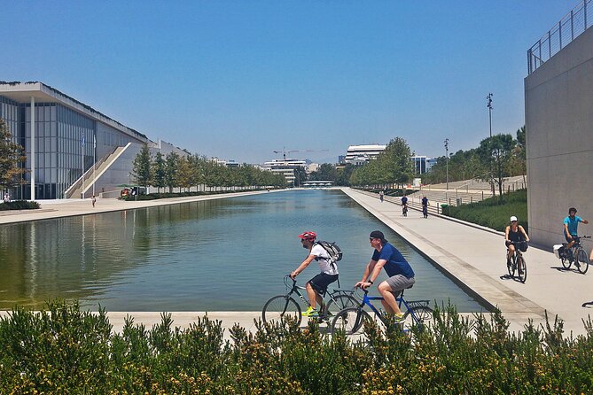Athens City and Sea bike tour - The National Library’s rooftop and the ride through Thissio