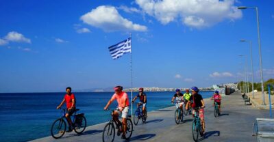 Athens: City & Sea Bike Tour - Meeting near Acropolis Metro: quick start, clear rules