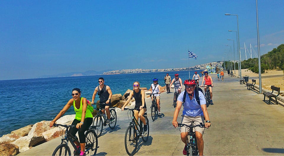 Athens: City & Sea Bike Tour - Flisvos Marina and the Riviera feel: yachts, coffee, and a real waterfront break