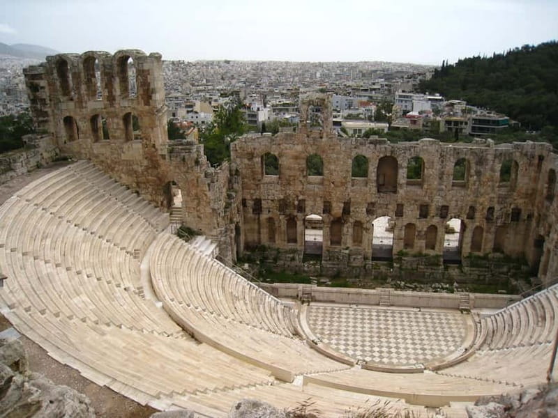 Athens City Sightseeing including Acropolis Visit and ticket - The coach ride intermission: Olympian Zeus, Panathinaikon, and Parliament views