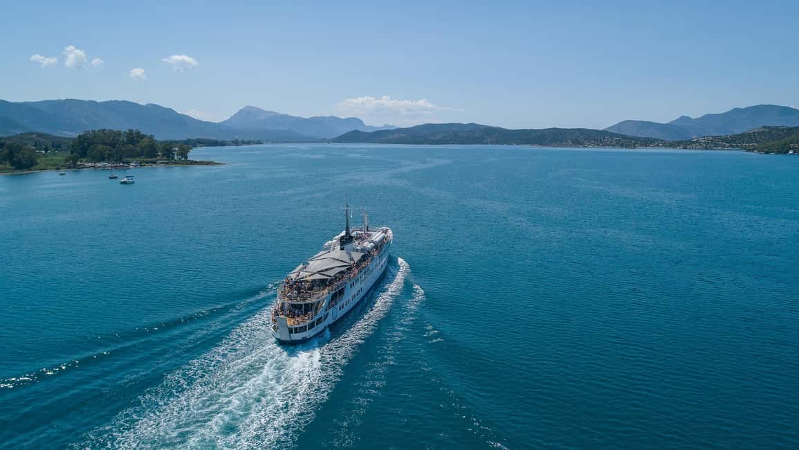 Athens Day Cruise – Since 1965 | Visit Hydra, Poros & Aegina - Poros: green pine slopes, lemon-scented strolling, and a very time-boxed stop