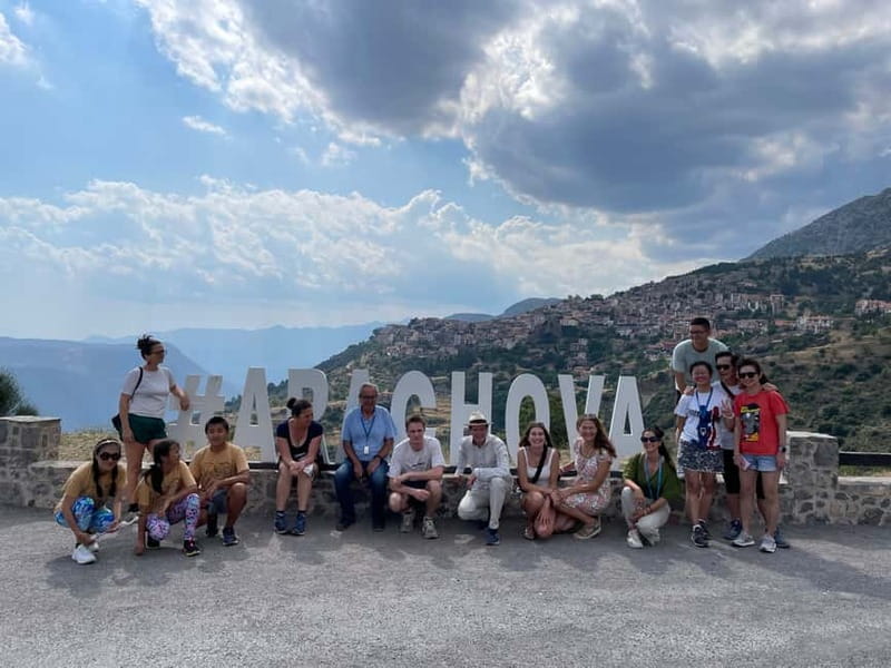 Athens: Delphi Guided Trip with Optional Lunch and Entry - Delphi Archaeological Site: Temple of Apollo and the Oracle zone