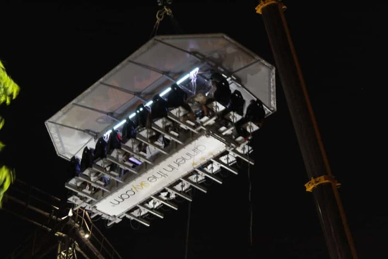 Athens: Dinner in the Sky Experience - Technopolis Park to 40 Meters Up: Getting Started Smoothly