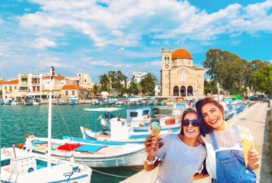 Athens: Guided Day Trip to Aegina Island with Swimming - Aegina Town free time: alleys, neoclassical buildings, and easy wandering