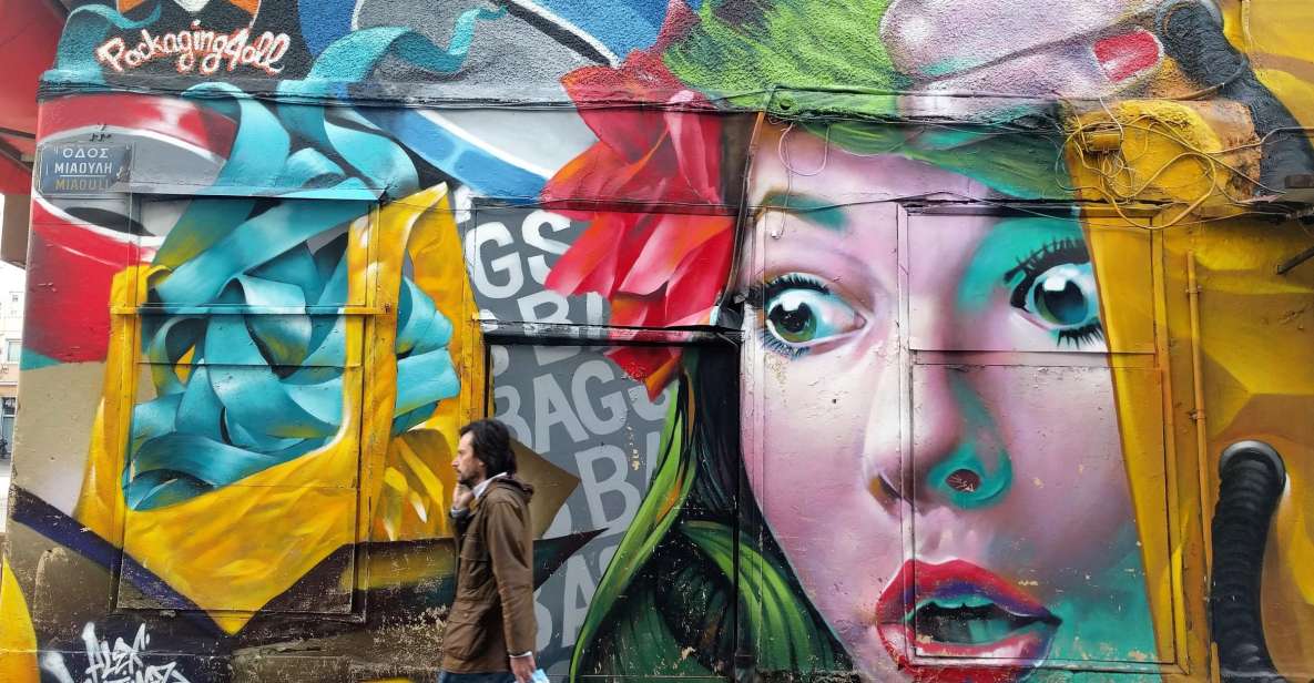 Athens: Guided Urban Street-Art Tour - Stop by stop across central Athens walls