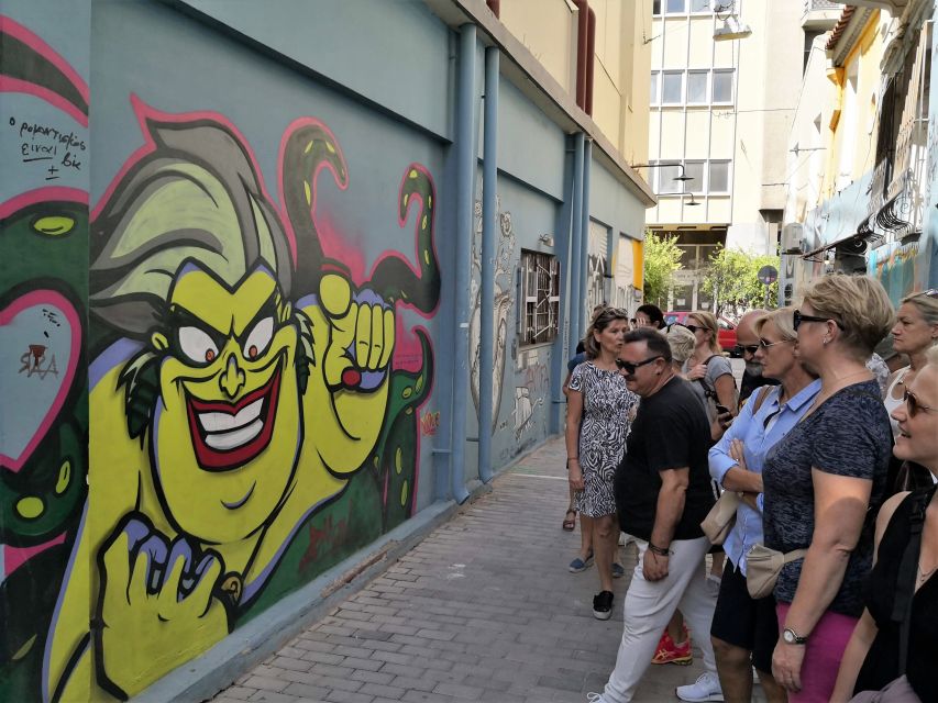 Athens: Guided Urban Street-Art Tour - Meeting at Lonis near Monastiraki: what the 2-hour walk feels like