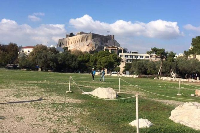 Athens Half Day Tour, Acropolis, Parthenon, Temple of Olympian Zeus & Hephaistus - Temple of Olympian Zeus: scale without the full structure