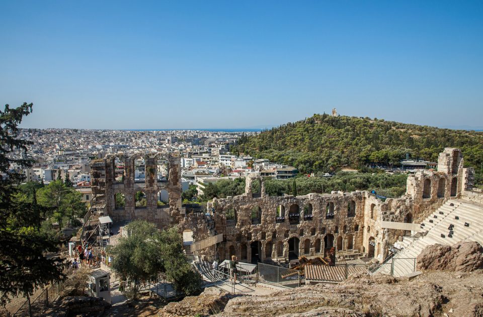 Athens: Highlights and Acropolis Guided Tour - The climb toward the Acropolis: views start before you reach the top