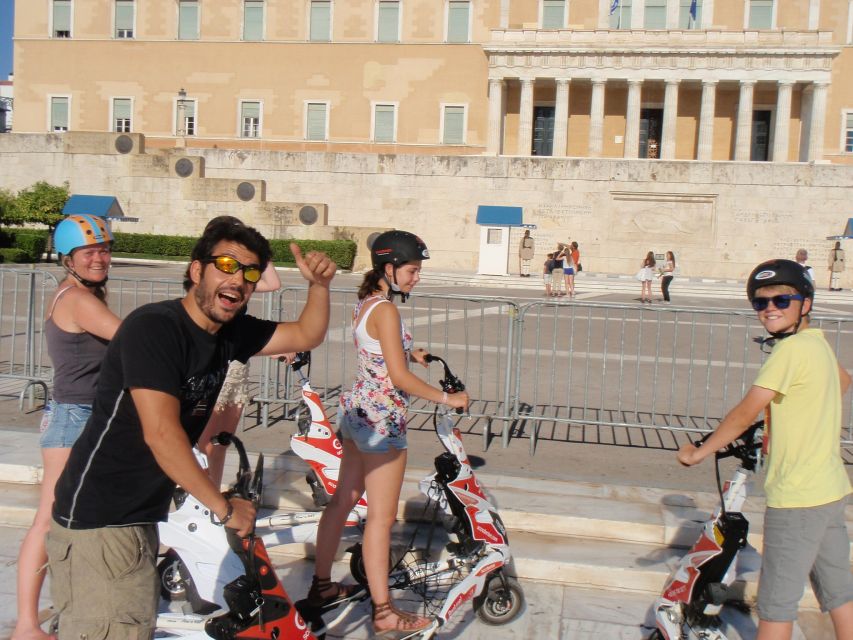 Athens Highlights by Electric Trikke Bike - National Gardens, Presidential Mansion, and Zappeion Hall