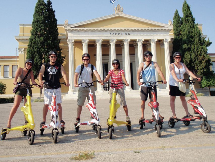 Athens Highlights by Electric Trikke Bike - Getting There and Staying Ready at Scooterise
