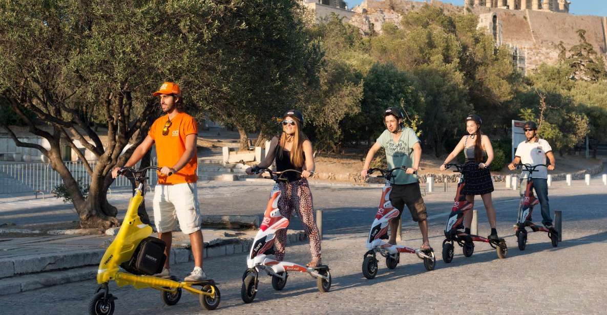 Athens Highlights by Electric Trikke Bike - Cruising Through Plaka and Anafiotika Streets