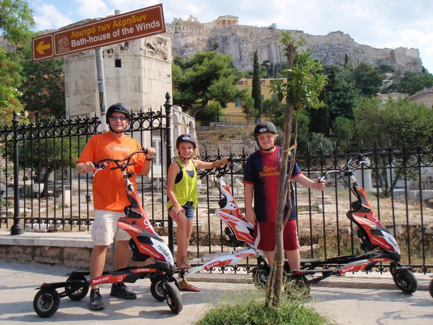 Athens Highlights by Electric Trikke Bike - Temple of Olympian Zeus, Hadrian’s Library, and Hadrian’s Arch