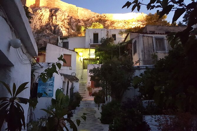 Athens Highlights Evening Tour with Dinner - Small Group Tour - Dinner with Greek dishes and wine: a real payoff, with one key caution