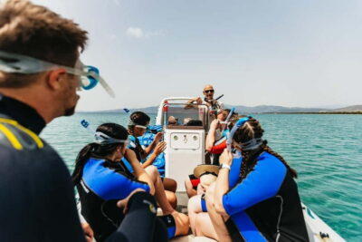 Athens: Marathon Cape and Bay of Schinias Snorkeling Trip - Meeting at Kanelakis Diving Experiences and getting geared up