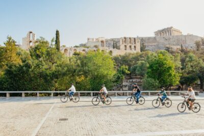 Athens: Old Town Highlights Guided E-Bike Tour - Meeting point near Acropolis metro: the start that saves time