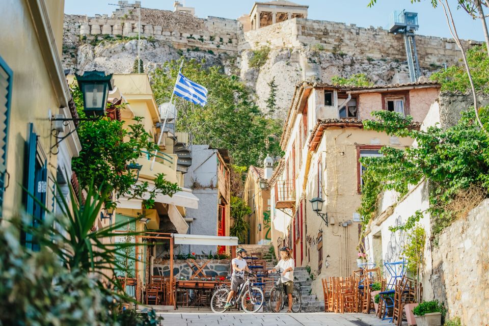 Athens: Old Town Highlights Guided E-Bike Tour - Thiseio and Kerameikos: where the story gets grounded