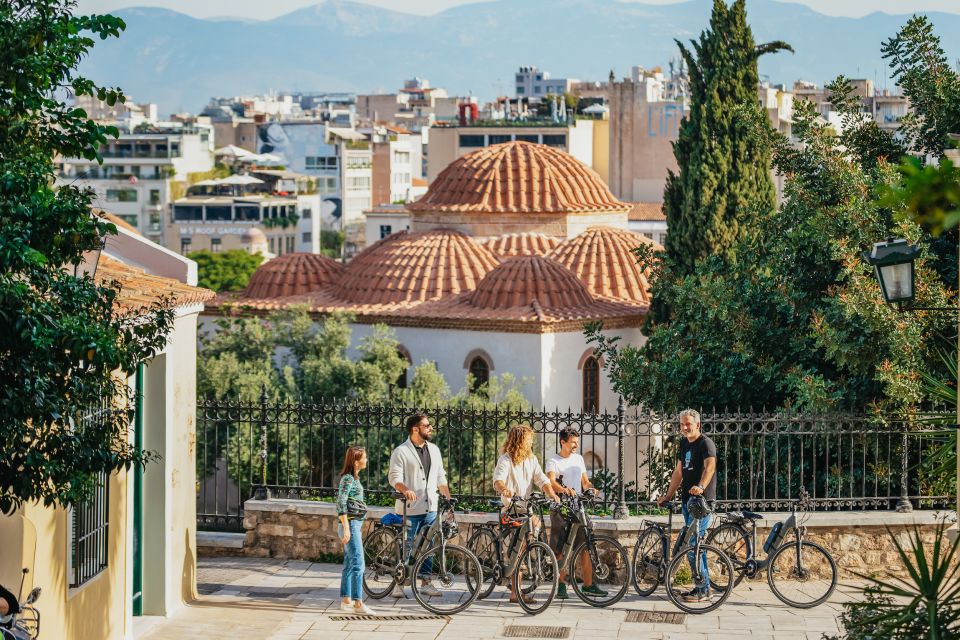 Athens: Old Town Highlights Guided E-Bike Tour - Hephaestus, Monastiraki, and the photo-stop style
