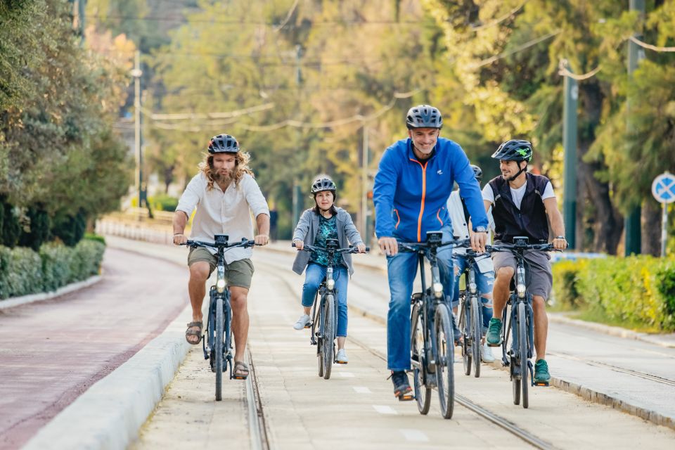 Athens: Old Town Highlights Guided E-Bike Tour - Plaka and the Acropolis views you can actually enjoy
