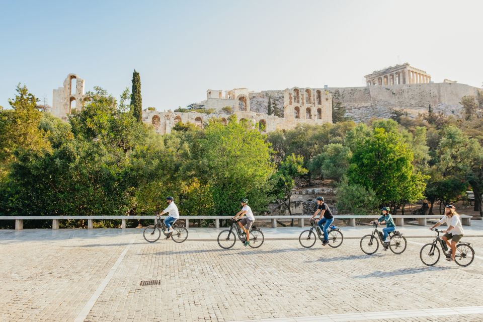 Athens: Old Town Highlights Guided E-Bike Tour - Meeting point near Acropolis metro: the start that saves time