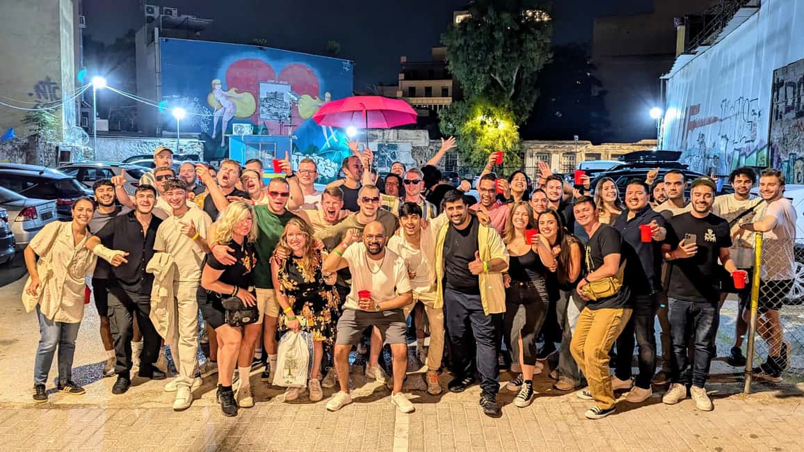 Athens Party Pub Crawl with Unlimited Drinks & Club Access - Skip-the-line club access: the fastest win in Athens