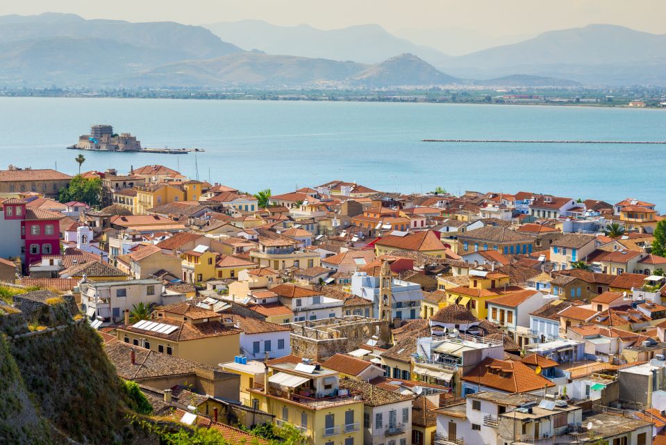 Athens: Peloponnese Highlights Day Trip and V.R. Audio Guide - Corinth Canal: a short stop with big geographic meaning