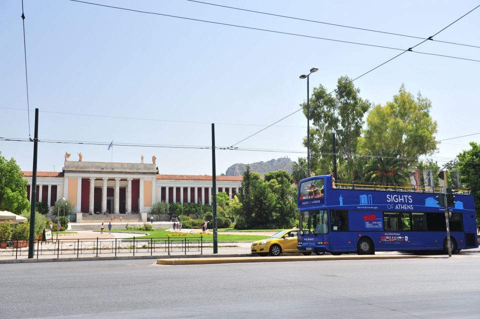 Athens, Piraeus, and Coastline: Blue Hop-On Hop-Off Bus - A Hop-On Hop-Off Pass That Works for First-Time Athens and Cruise Stops