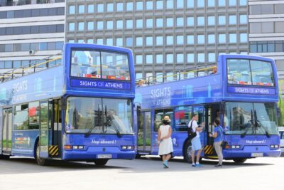 Athens, Piraeus, and Coastline: Blue Hop-On Hop-Off Bus - Blue Line from Piraeus: From the Port Area to Acropolis Views