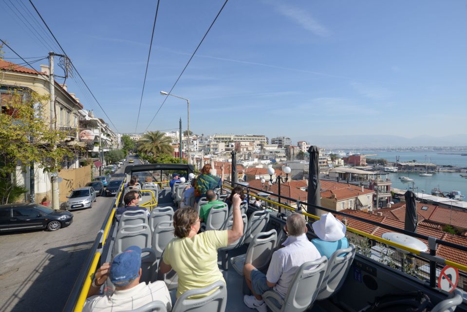 Athens, Piraeus, and Coastline: Blue Hop-On Hop-Off Bus - On-Board Audio, Wi‑Fi, and Earphones: Helpful Extras That Need a Little Patience