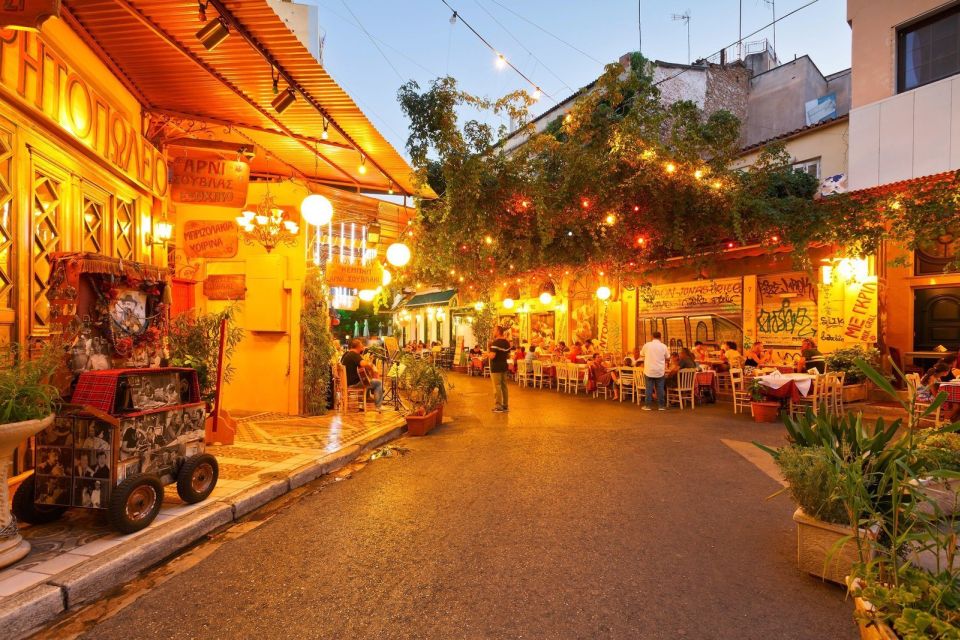 Athens: Premium Food and Wine Tasting Tour in the evening - Pace, Walking Comfort, and What to Bring