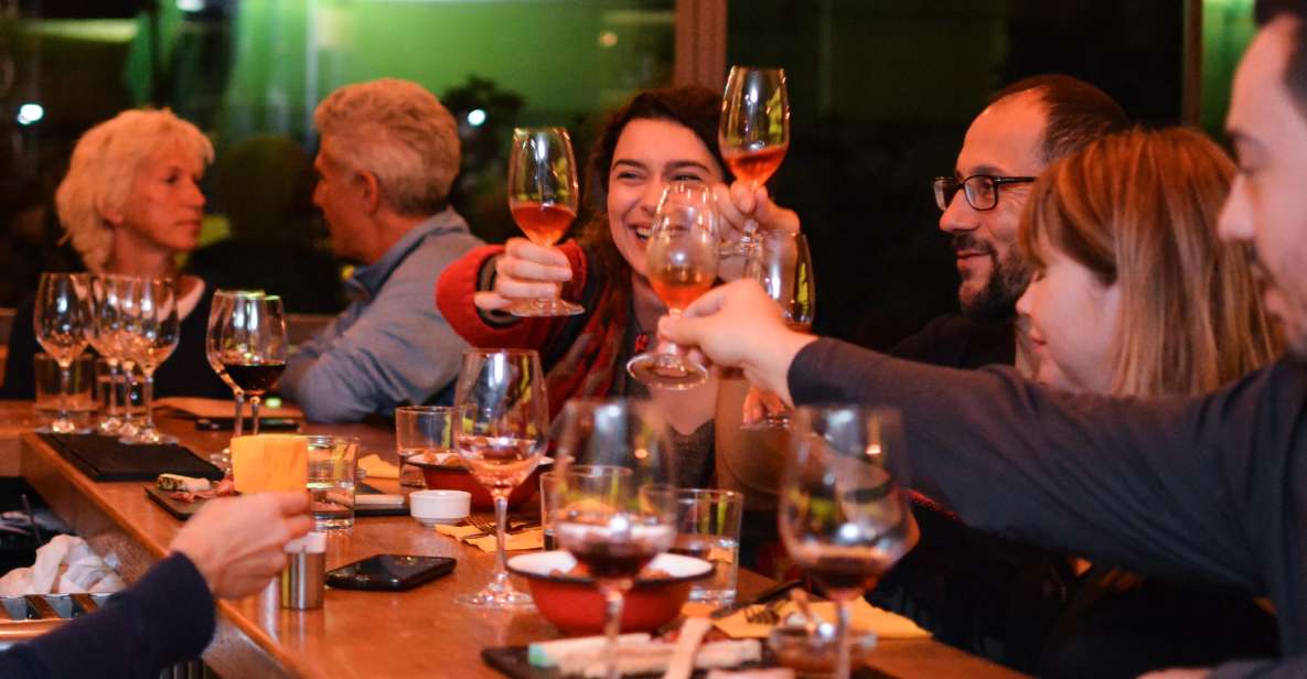 Athens: Premium Food and Wine Tasting Tour in the evening - Wine at a Premium Bar: Four Indigenous Greek Varieties