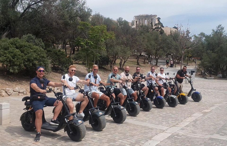 Athens: Premium Guided E-Scooter Tour in Acropolis Area - Pacing and group size: how it feels for first-time riders