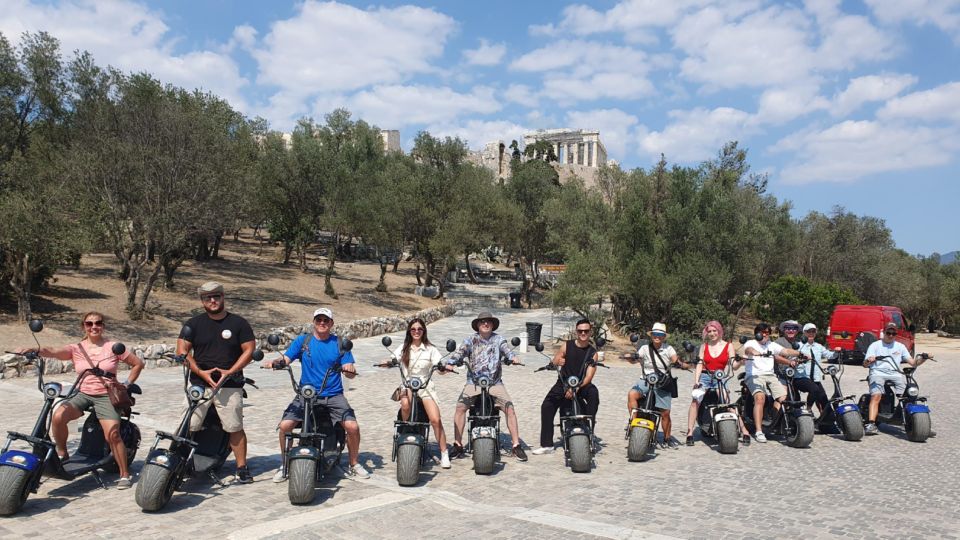 Athens: Premium Guided E-Scooter Tour in Acropolis Area - Kerameikos and the National Observatory: history with city-scale views