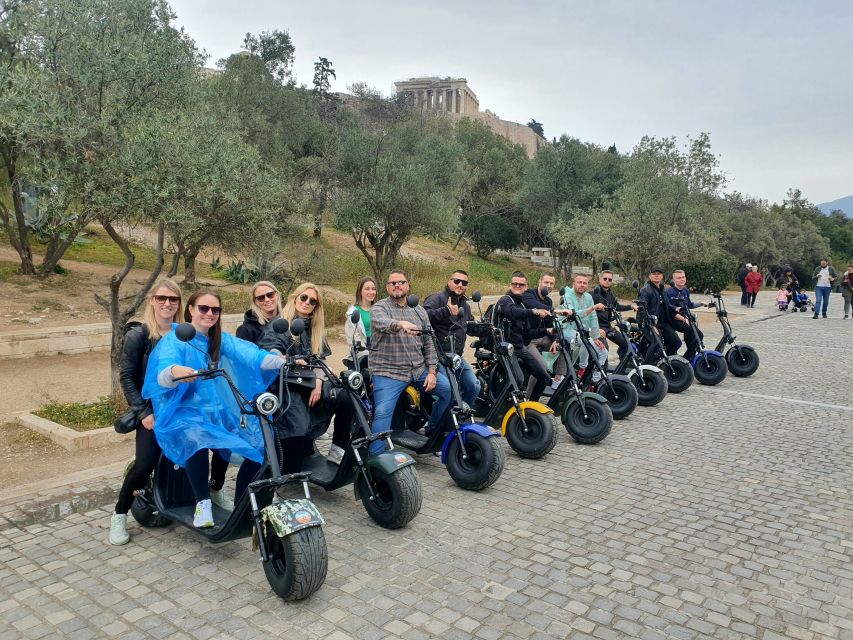 Athens: Premium Guided E-Scooter Tour in Acropolis Area - Philopappou Hill and the Prison of Socrates: myth, politics, and steep vibes